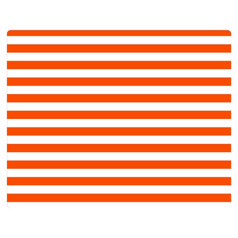Horizontal Stripes 60 x50  Blanket Front