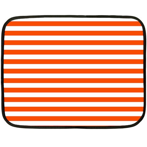 Horizontal Stripes 35 x27  Blanket Front