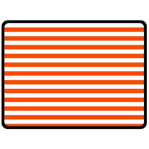 Horizontal Stripes 80 x60  Blanket Front