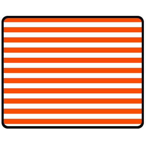 Horizontal Stripes 60 x50  Blanket Front