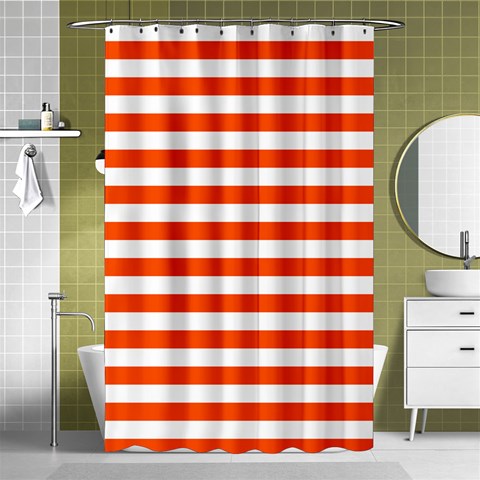 Horizontal Stripes Curtain(48  X 72 ) - 42.18 x64.8  Curtain(48  X 72 )
