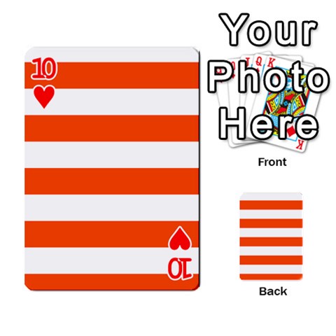 Horizontal Stripes Front - Heart10