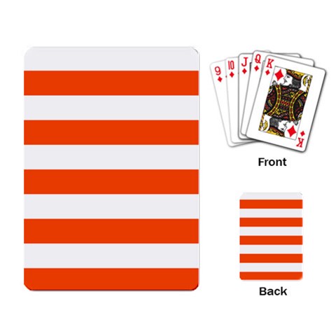 Horizontal Stripes Back