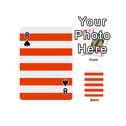 Horizontal Stripes Front - Spade8