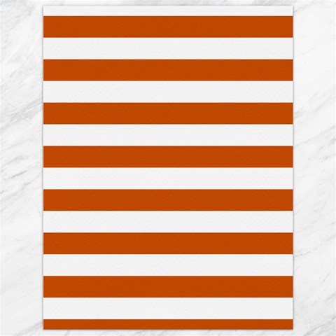 Horizontal Stripes 11.86 x15.41  Canvas - 1