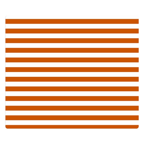 Horizontal Stripes 50 x40  Blanket Back