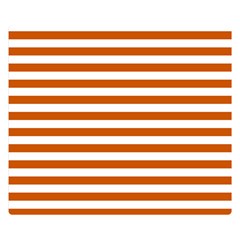 Horizontal Stripes 50 x40  Blanket Back