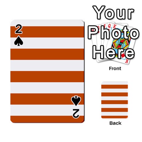 Horizontal Stripes Front - Spade2