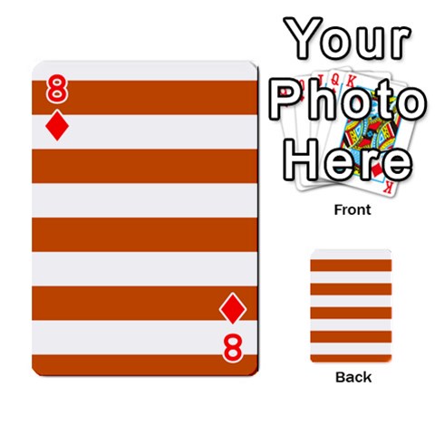 Horizontal Stripes Front - Diamond8