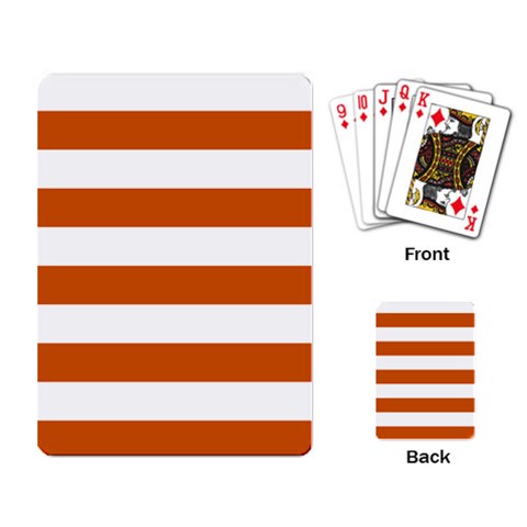 Horizontal Stripes Back
