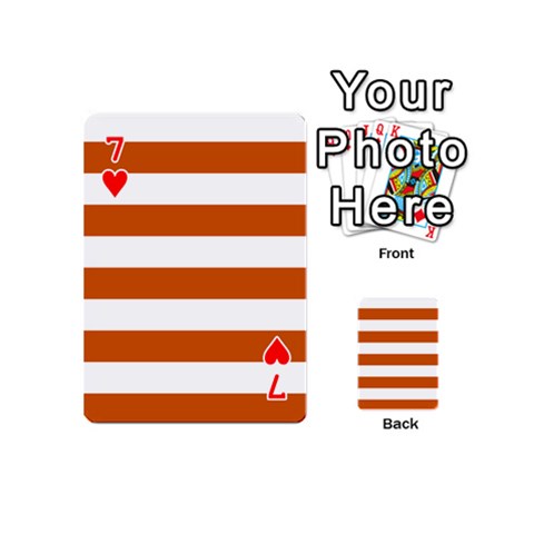Horizontal Stripes Front - Heart7