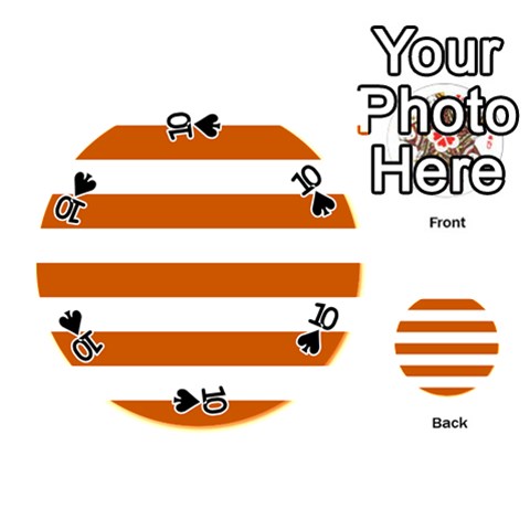Horizontal Stripes Front - Spade10