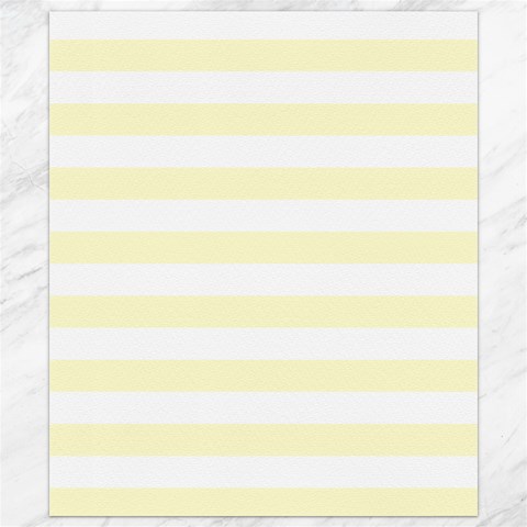 Horizontal Stripes 8.15 x9.66  Canvas - 1