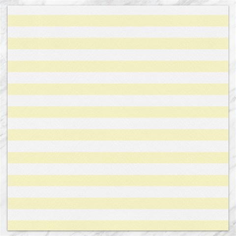 Horizontal Stripes 11.4 x11.56  Canvas - 1