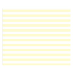 Horizontal Stripes 50 x40  Blanket Back
