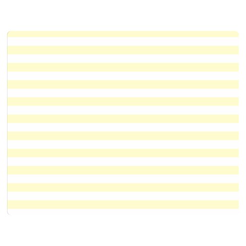 Horizontal Stripes 60 x50  Blanket Front