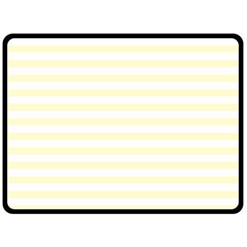 Horizontal Stripes 80 x60  Blanket Front