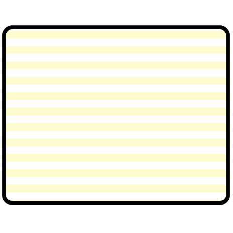 Horizontal Stripes 58.8 x47.4  Blanket Front