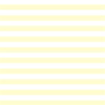 Horizontal Stripes - White and Cream Yellow ScrapBook Page 12  x 12 