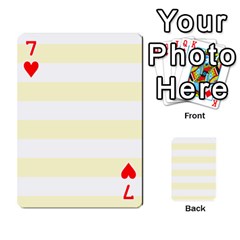 Horizontal Stripes Front - Heart7