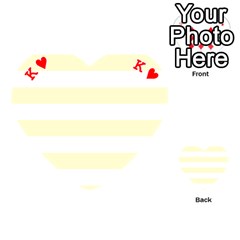 King Horizontal Stripes Front - HeartK