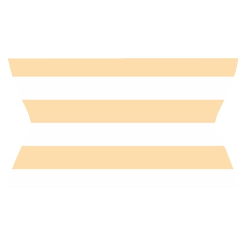 Horizontal Stripes Waistband Front