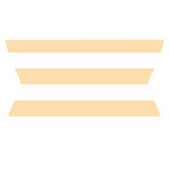 Horizontal Stripes Waistband Front