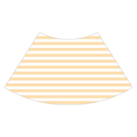 Horizontal Stripes Skirt Back