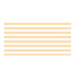 Horizontal Stripes - White and Navajo White Yellow Satin Wrap