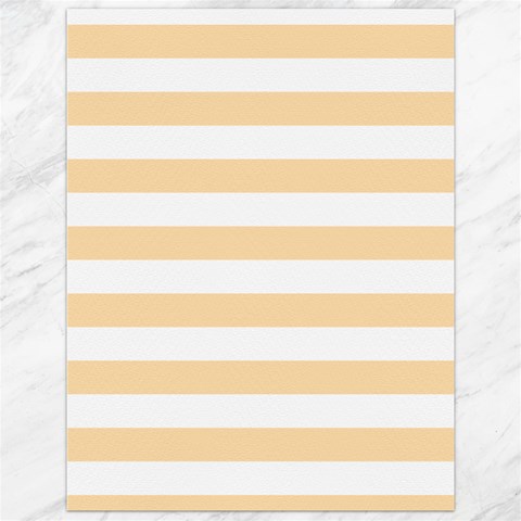 Horizontal Stripes 11.86 x15.41  Canvas - 1