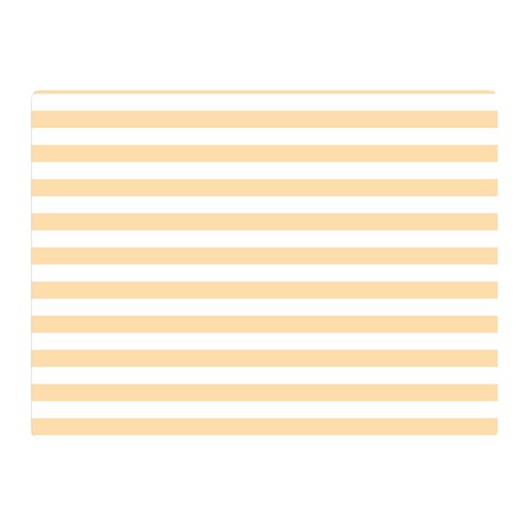 Horizontal Stripes 35 x27  Blanket Front