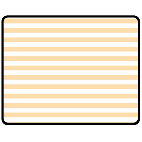 Horizontal Stripes 58.8 x47.4  Blanket Front