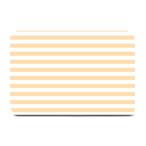 Horizontal Stripes 18 x12  Plate Mat