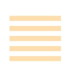 Horizontal Stripes - White and Navajo White Yellow Greeting Card 5  x 7 