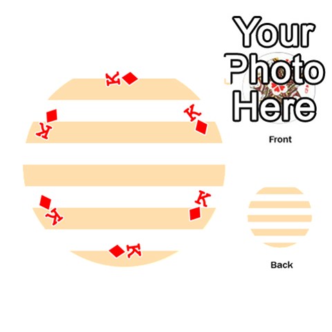 King Horizontal Stripes Front - DiamondK