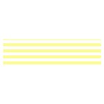 Horizontal Stripes - White and Pastel Yellow Satin Scarf (Oblong)