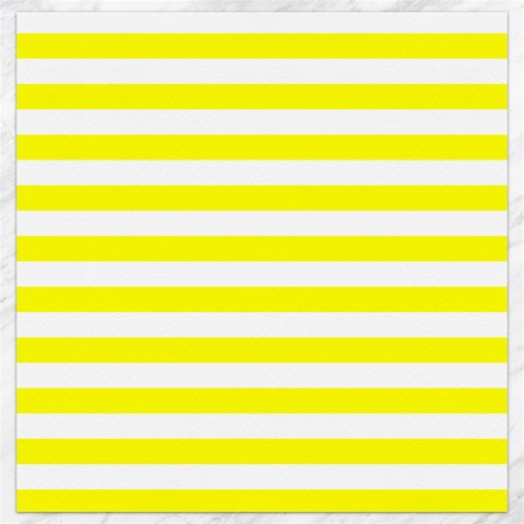 Horizontal Stripes 11.4 x11.56  Canvas - 1