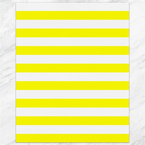 Horizontal Stripes 15.75 x19.29  Canvas - 1