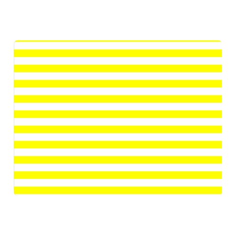 Horizontal Stripes 35 x27  Blanket Back