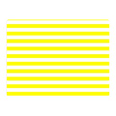 Horizontal Stripes 35 x27  Blanket Back