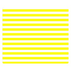 Horizontal Stripes 50 x40  Blanket Back
