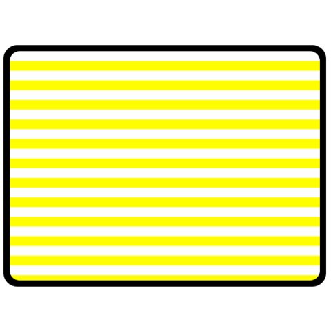 Horizontal Stripes 80 x60  Blanket Front