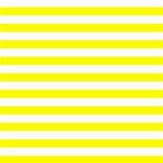 Horizontal Stripes - White and Yellow ScrapBook Page 8  x 8 