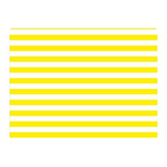 Horizontal Stripes 35 x27  Blanket Back