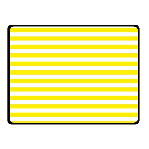 Horizontal Stripes 45 x34  Blanket Front