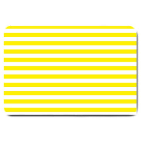 Horizontal Stripes 30 x20  Door Mat