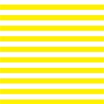 Horizontal Stripes - White and Canary Yellow ScrapBook Page 12  x 12 