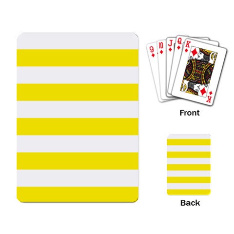 Horizontal Stripes Back