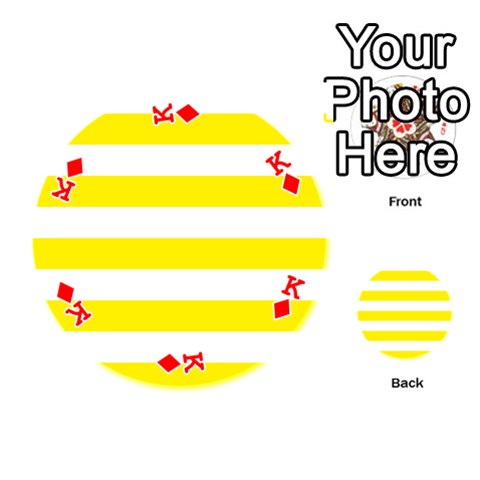 King Horizontal Stripes Front - DiamondK