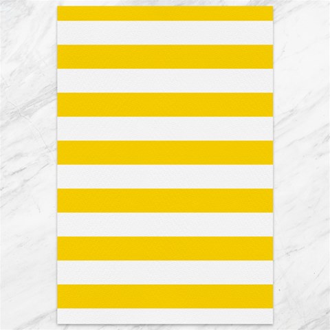 Horizontal Stripes 11.88 x17.36  Canvas - 1